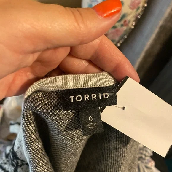 Torrid Black and White Sleeveless Dress - Picture 4 of 6